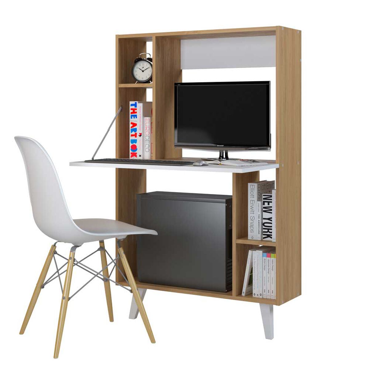 Escritorio Silcosil Nano Madera Blanco