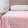 Frazada Poliéster Doral King Deluxe Rosado