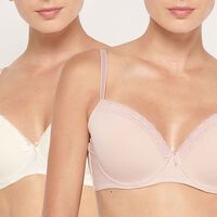 Pack 2 Sostenes Mujer Intime Rosado, Surtido
