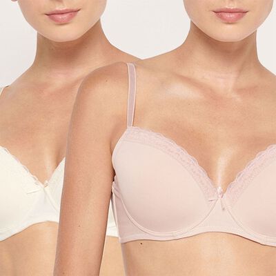 Imagen 1 del producto Pack 2 Sostenes Mujer Intime Rosado, Surtido