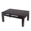 Set Mesa de Centro + Mesa de Arrimo Arthome Martina Chocolate