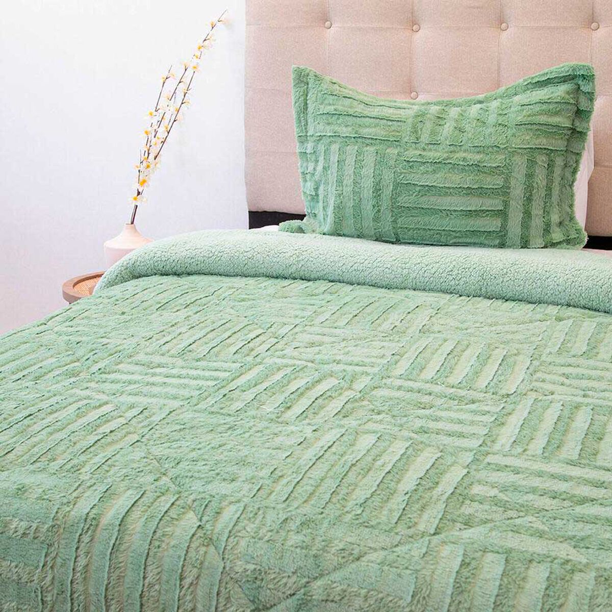 Cubrecama Doral 1,5 Plazas Verde Senses
