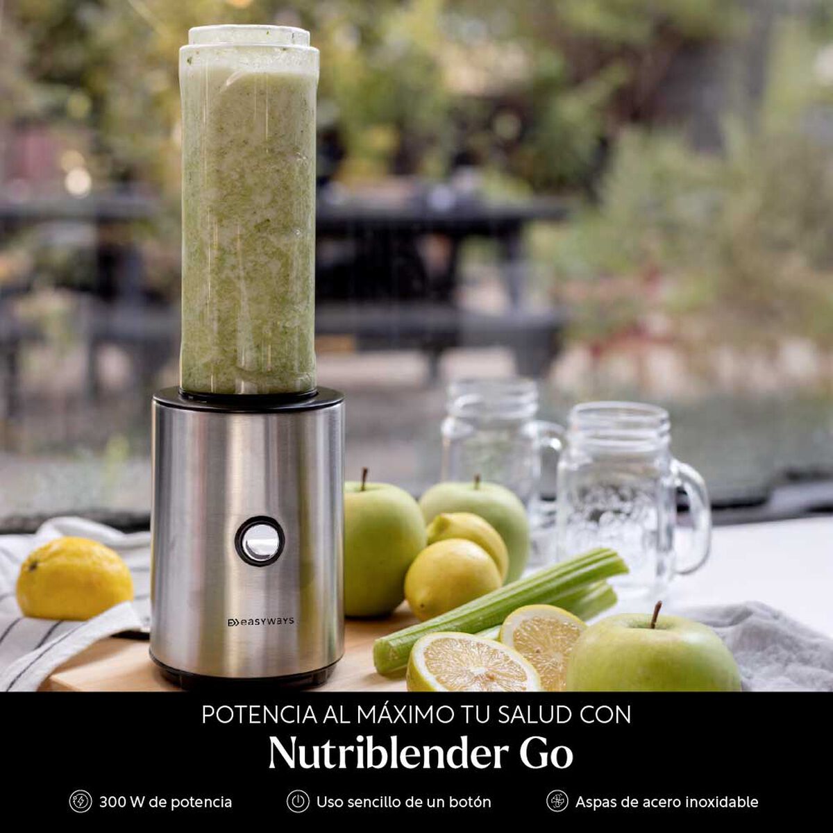 Licuadora Personal Easyways Nutriblender Go 600 ml