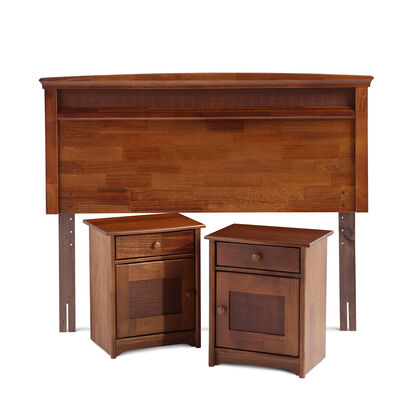 Imagen 2 del producto Respaldo 2 Plazas + 2 Veladores Rosen Véneto