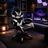 Silla Gamer Arthome Tokio Negra Blanca