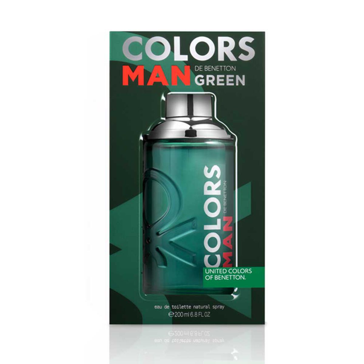 Perfume Benetton Colors Man Green Edt 200ml