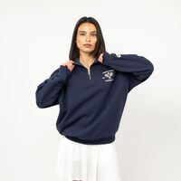 Polerón Deportivo Mujer Lotto Azul, Blanco