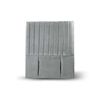 Respaldo Latam Home 1,5 Plazas Sorrento Tela Velvet Gris