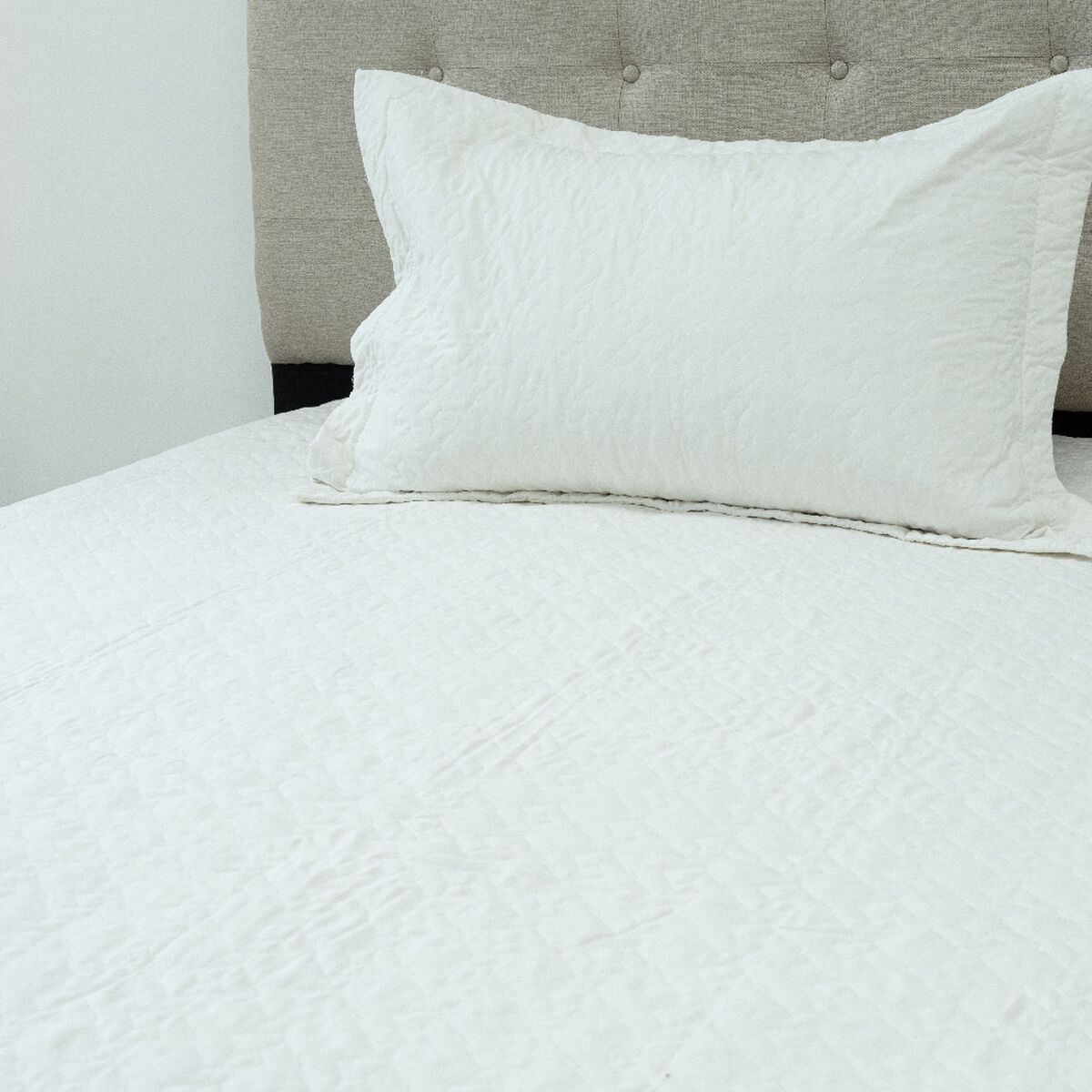 Quilt Doral 1,5 Plazas Lumi Velvety Blanco