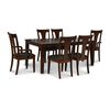 Juego de Comedor CIC Thomas Roble 4 Sillas + 2 Sitiales