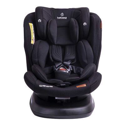 Imagen 2 del producto Silla de Auto Bebe Convertible Supra Premium 360 Isofix Negro Bebesit