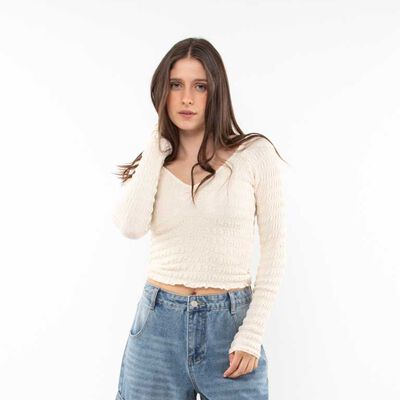 Polera Manga Larga Mujer Icono