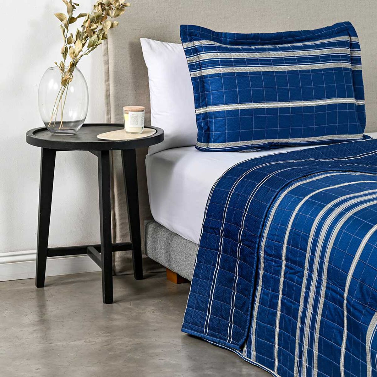 Quilt American Family 1.5 Plazas Marino