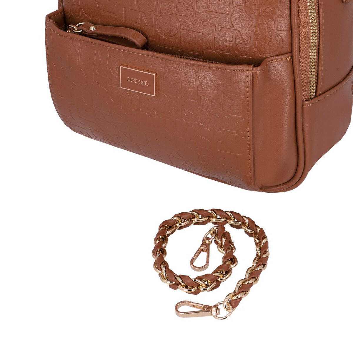 Mochila Secret Amberes ST6 S Caf&eacute;
