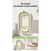 Bañera con Termómetro Cojín Premium Verde LuBabycas