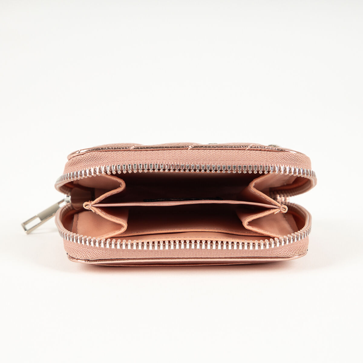 Billetera Rosa Metal Icono