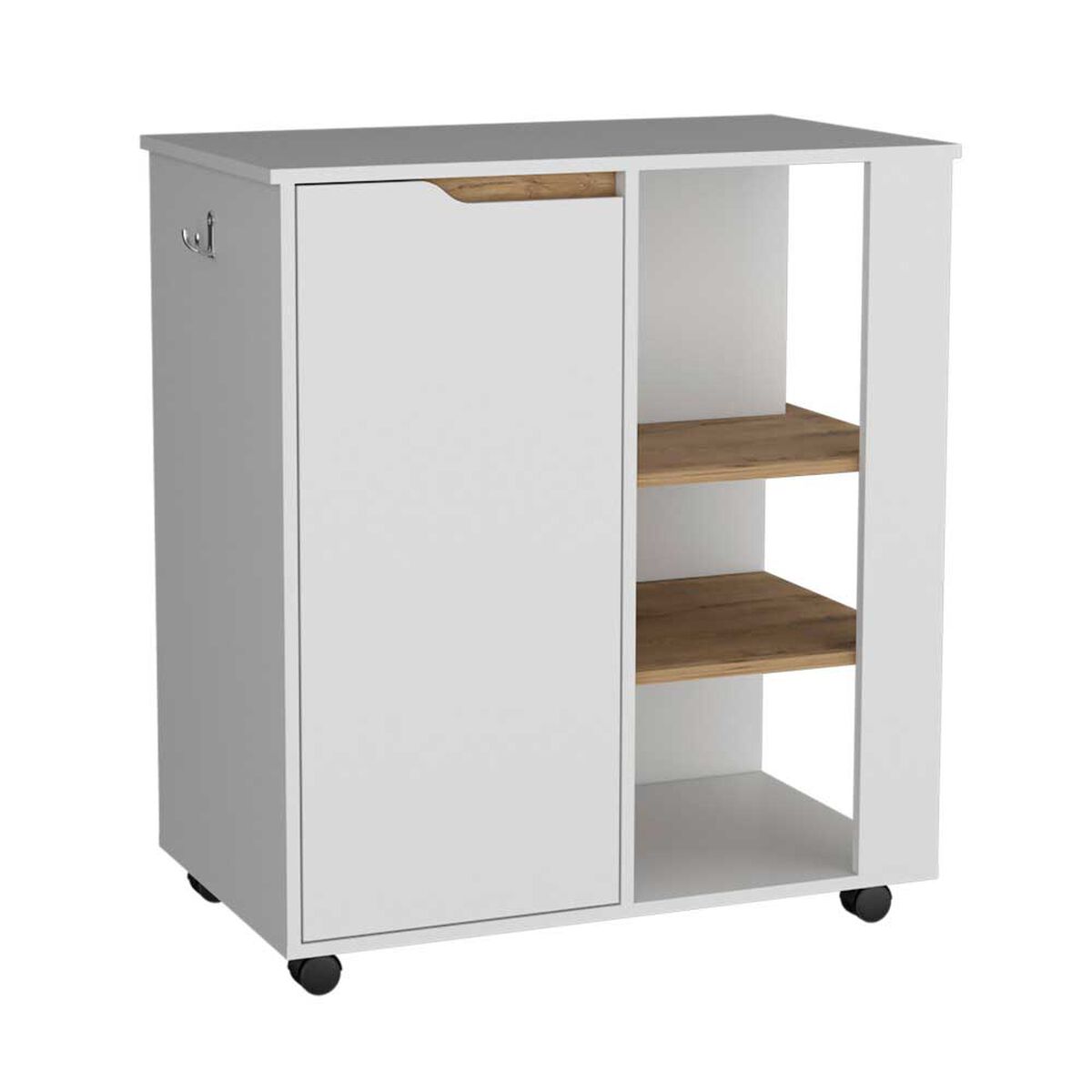 Mueble Microondas TuHome Soler 1 Puerta Blanco