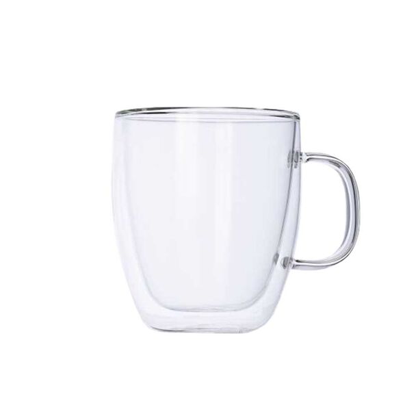 Taza de Vidrio Doble Pared Simplit 350 ml