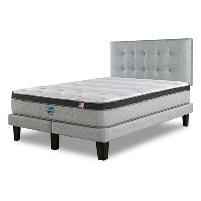 Imagen 2 del producto Cama Europea Simmons 2 Plazas Dreamer Plazasus Box + Respaldo Urban Plazasata