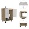 Mueble Lavamanos TuHome Bath Bi Color Duna Blanco