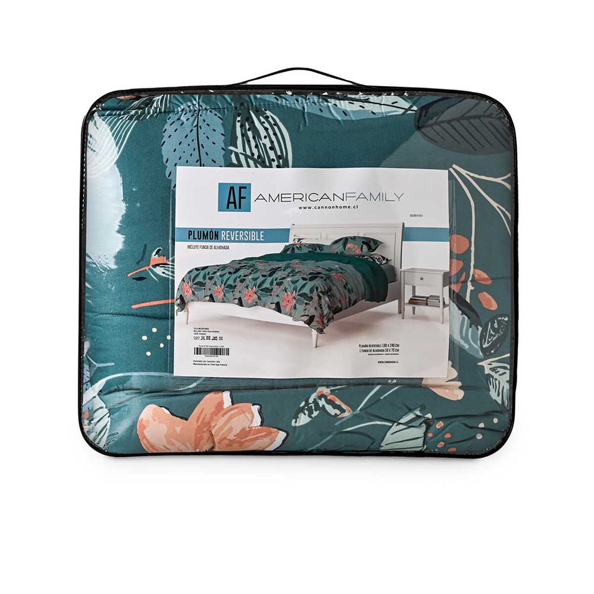 Plum&oacute;n American Family 2 Plazas Ninfa Verde