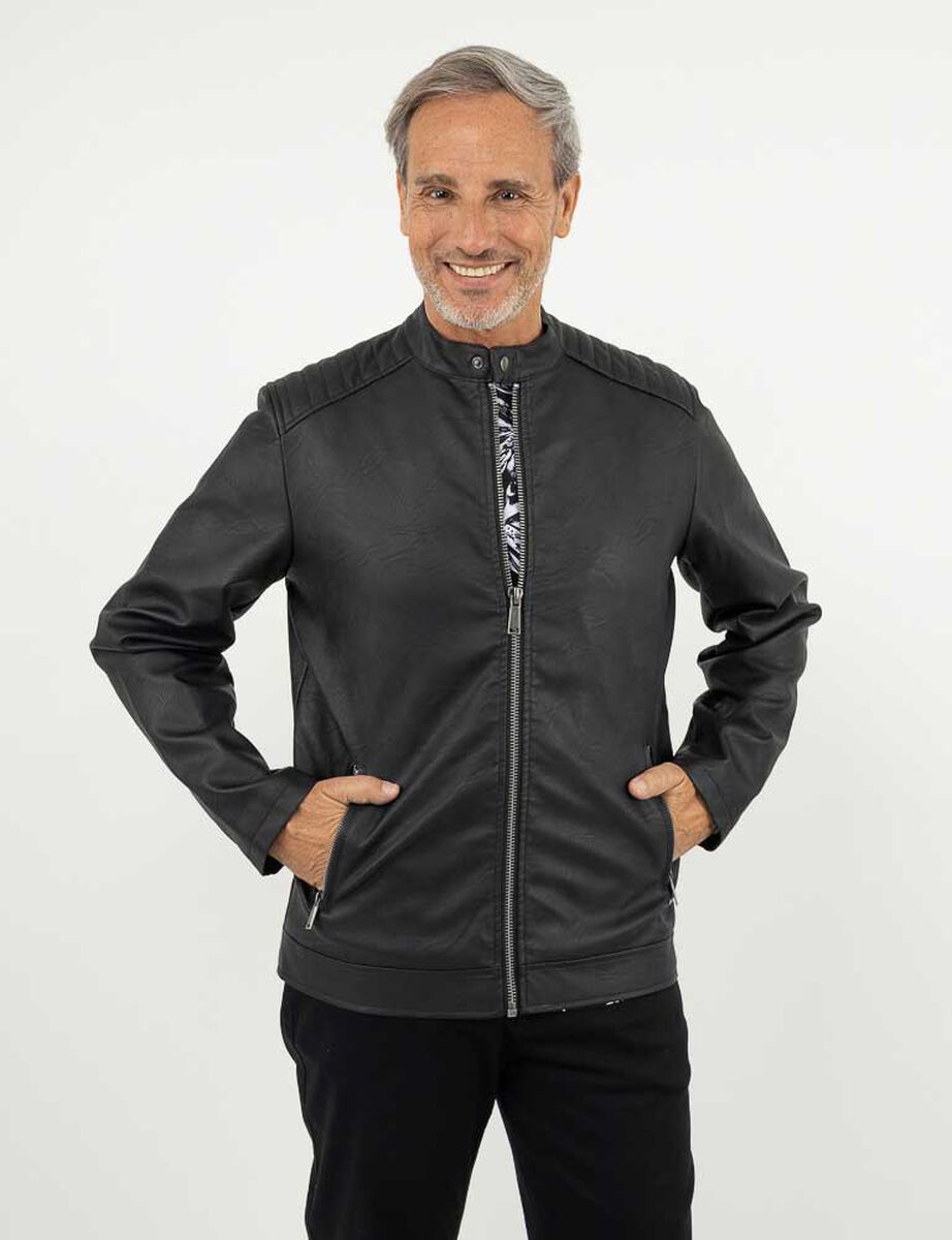 Chaqueta Ecocuero Hombre Portman Club