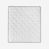 Cama Europea Rosen Base Dividida King New style 6 + Respaldo Rachel Gris