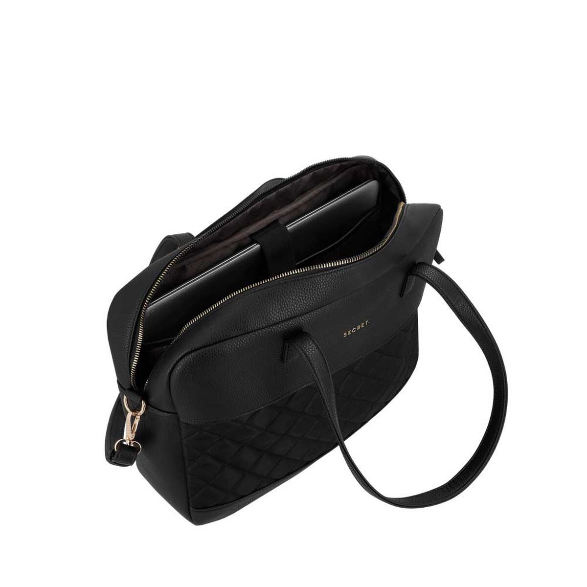 Cartera Porta Laptop 15" Secret Aspen SC7 Grande Negra