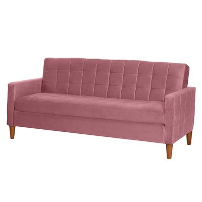 Imagen 2 del producto Futón Latam Home Genova Velvet 3 Cuerpos Palo Rosa