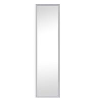 Espejo Plástico Vgo Colgar para Puertas 120 x 30 cm Grafito