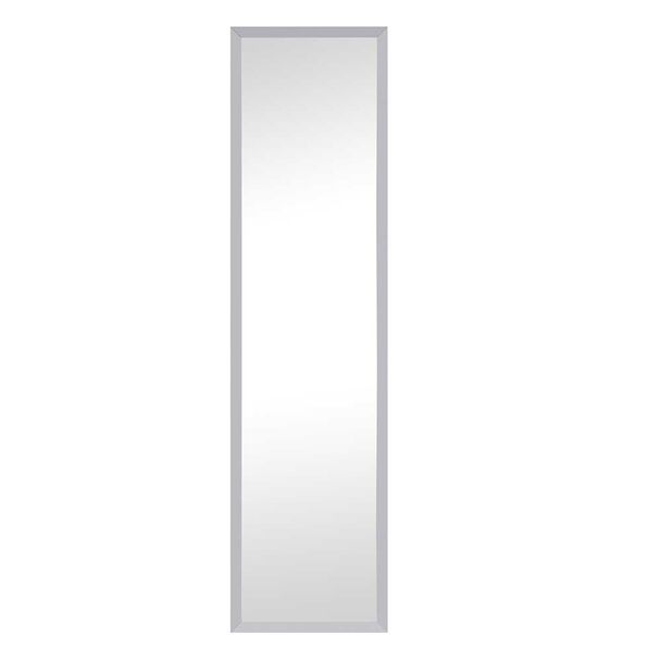 Espejo Plástico Vgo Colgar para Puertas 120 x 30 cm Grafito