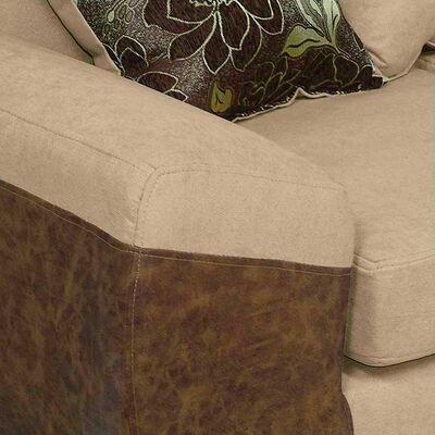 Imagen 2 del producto Juego de Living Elegant Detail Houston Sofá 3 Cuerpos + Dos Sitiales Beige