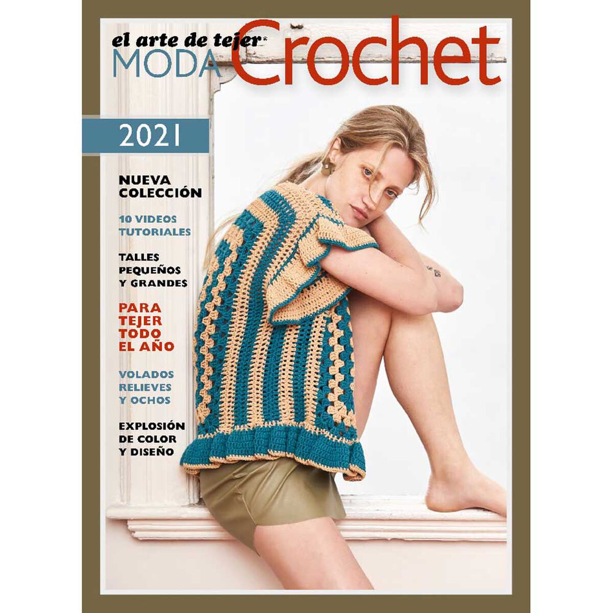 Libro Moda Crochet 2021 Verónica Vercelli Editorial Veredit