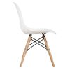 Set 4 Sillas Spazzio Badem Blanco