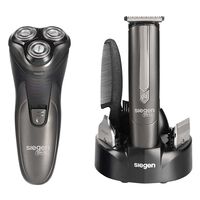 Set Cortapelos y Afeitadora Siegen SG-8440C01 4 en 1