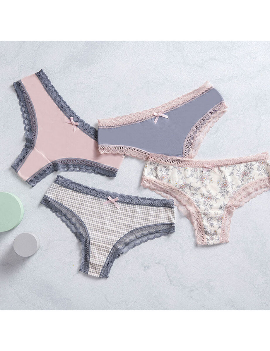 Pack 4 Culotte Intime