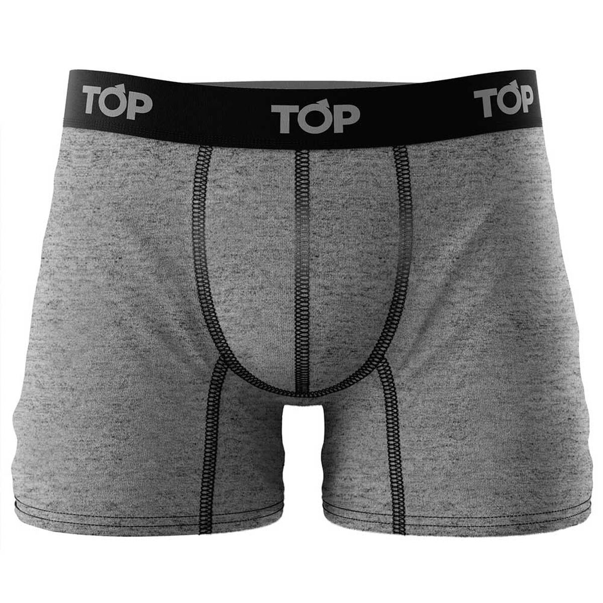 Pack 7 B&oacute;xer Medio Algod&oacute;n Hombre Top