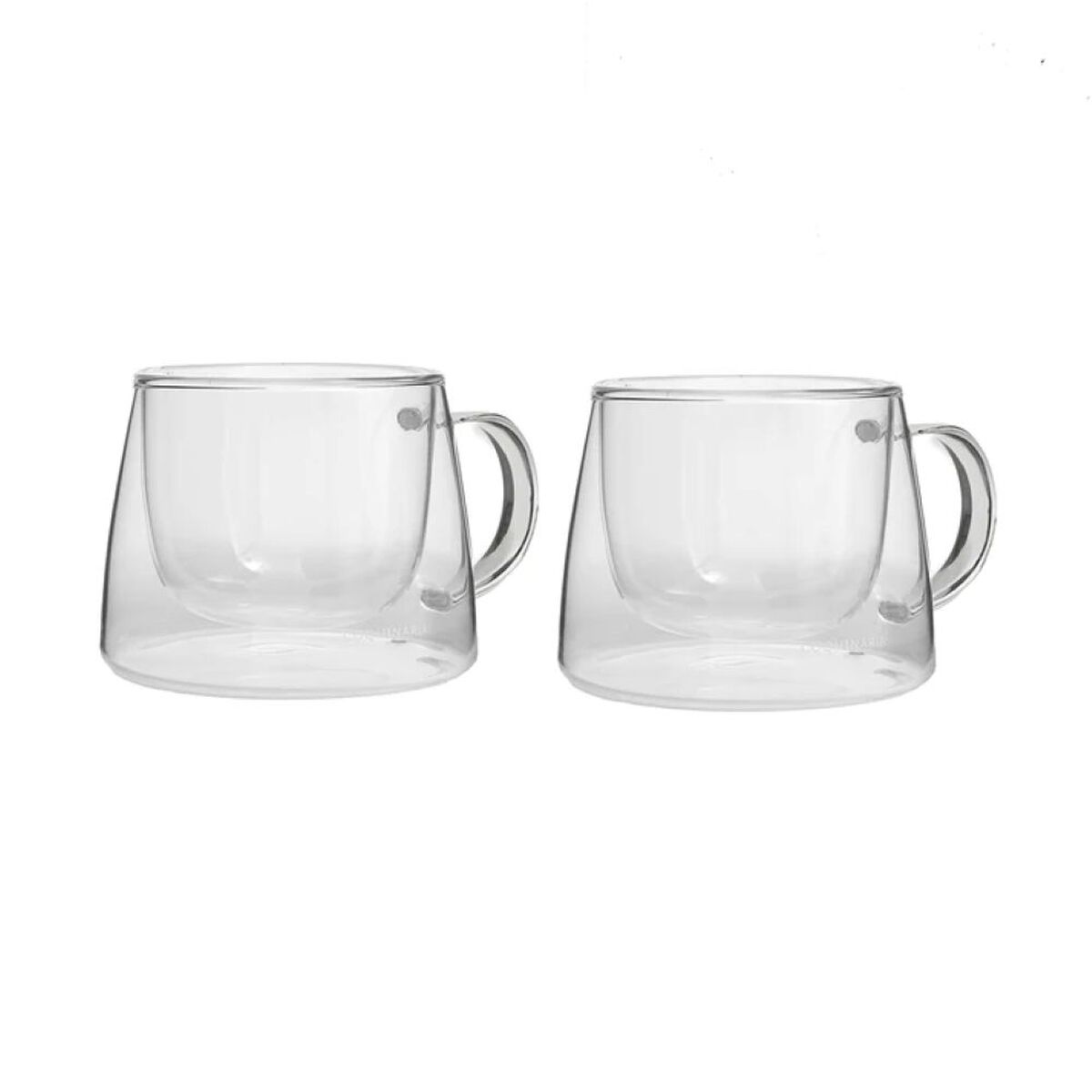 Set 2 Mugs de Vidrio 250ml Coquinaria
