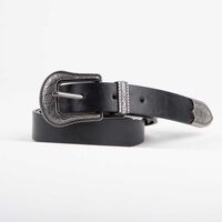 Cinturón Mujer Zibel Black, Café