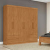 Closet Di Poretti Design Zeus 4 Cajones 6 Puertas Caf&eacute;
