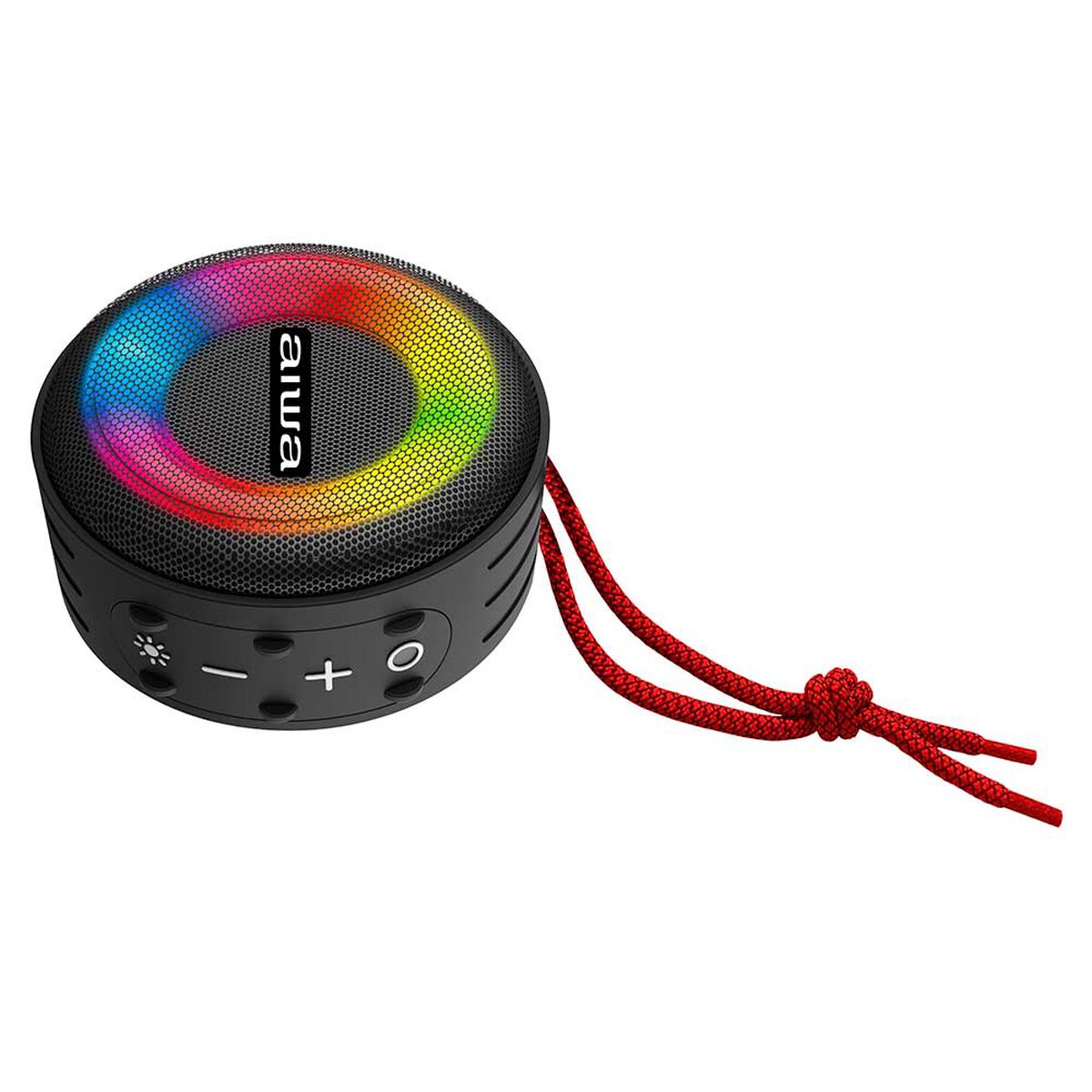 Parlante Bluetooth Aiwa Tws Led Aw-poh4d Karaoke Negro