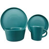 Combo Mueble de Cocina Roca Arizona 1 Cajón 9 Puertas Blanco + Juego de Vajilla Zibel SDC1318G 24 Piezas Azul Vela + Set 5 Cuchillos Zibel RL-FK609 Acero + Set 4 Mugs Casanova MG-0518 Colores