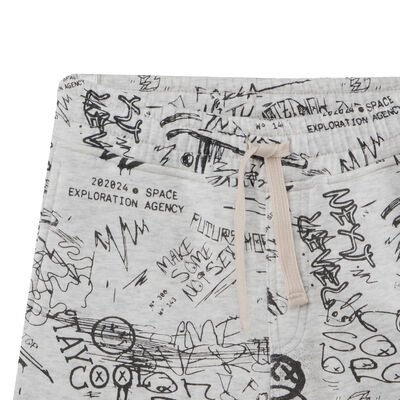 Imagen 2 del producto Pack 2 Pantalón Buzo de Algodón Niño Chess Grey Mlg N