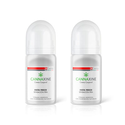 Imagen 1 del producto Pack 2 Cremas Corporal Roll On Con Insta Freeze Dos Unidades Cannaxine
