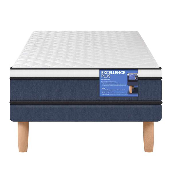 Cama Europea CIC 1 Plaza Excellence Plus