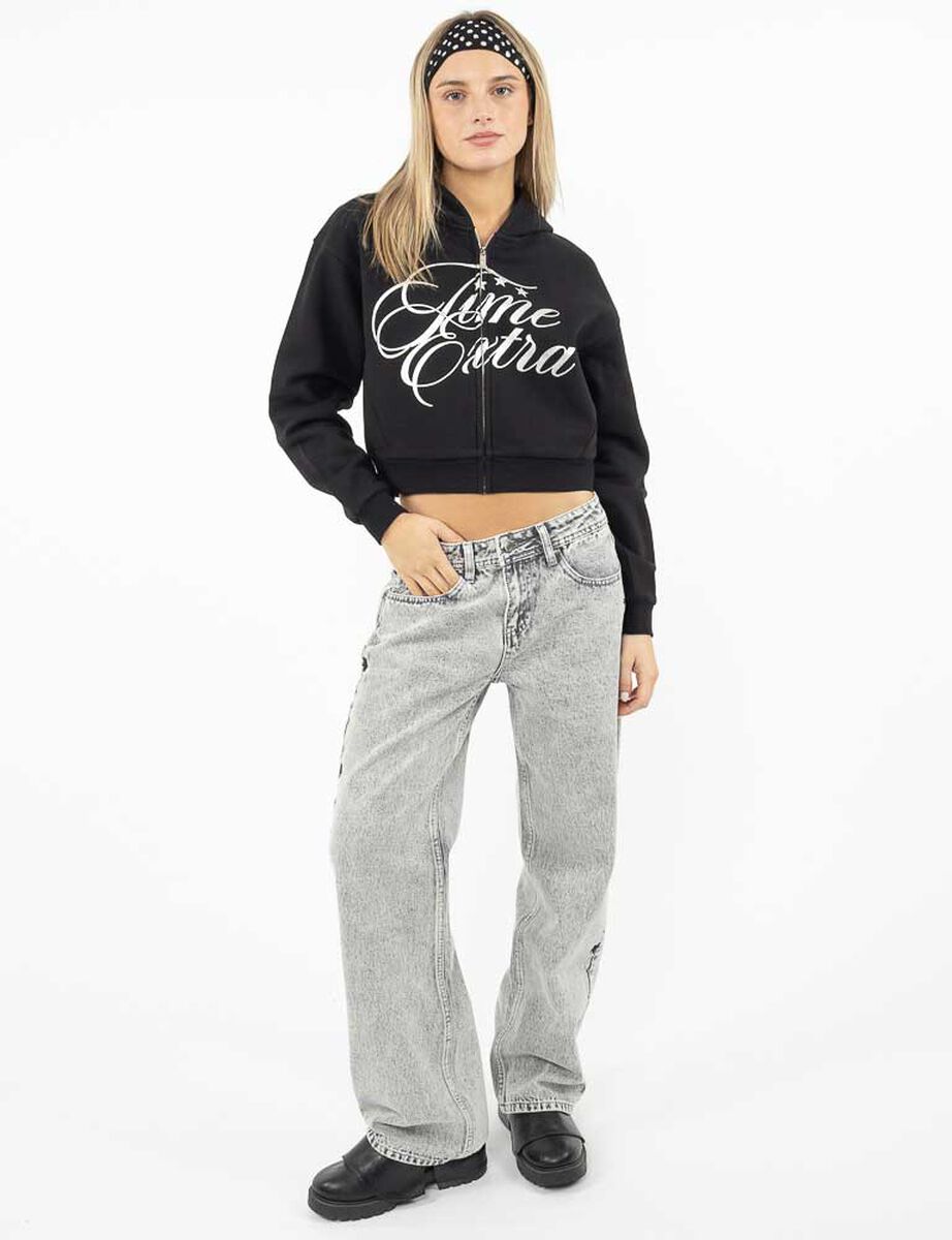 Poler&oacute;n Crop Mujer Icono