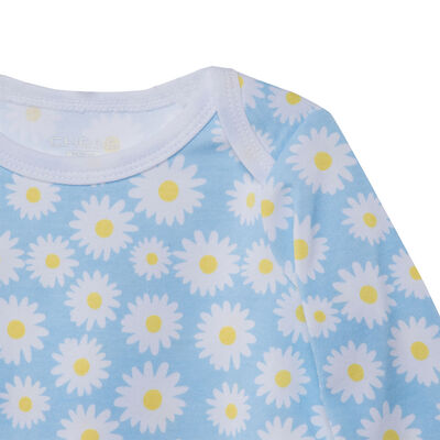 Imagen 2 del producto Pack 3 Pilucho Manga Larga de Algodón Chess Baby Celeste, Coral, Rosa