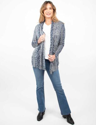 Imagen 2 del producto Tapado Mujer Portman Club Azul, Color-2, Morado, Negro, Oliva