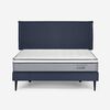 Cama Europea Rosen 2 Plazas Indie + Respaldo Maurice