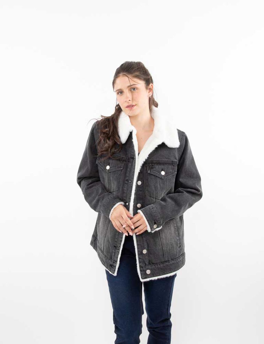 Chaqueta Oversized Chiporro Denim Mujer Icono